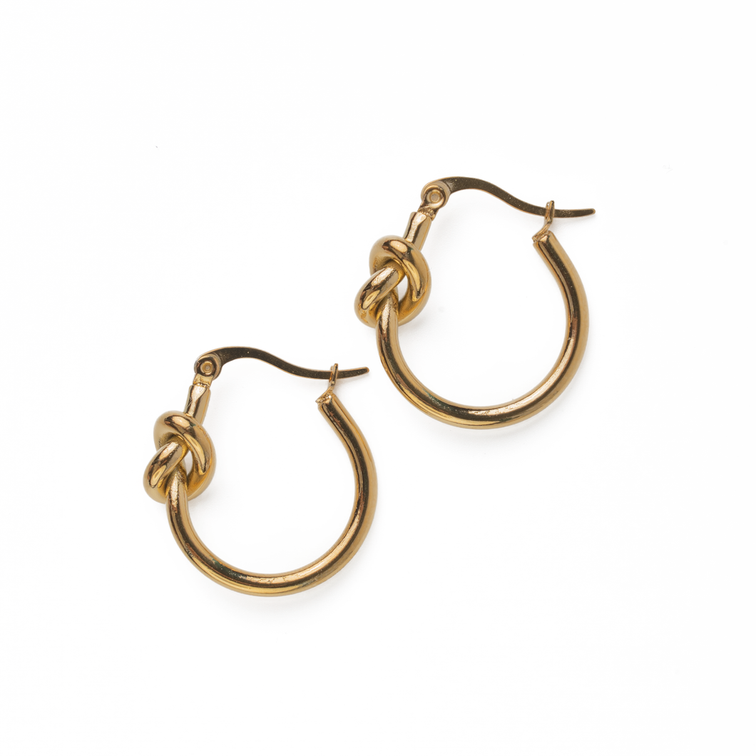 LEGAME “Knot earrings”